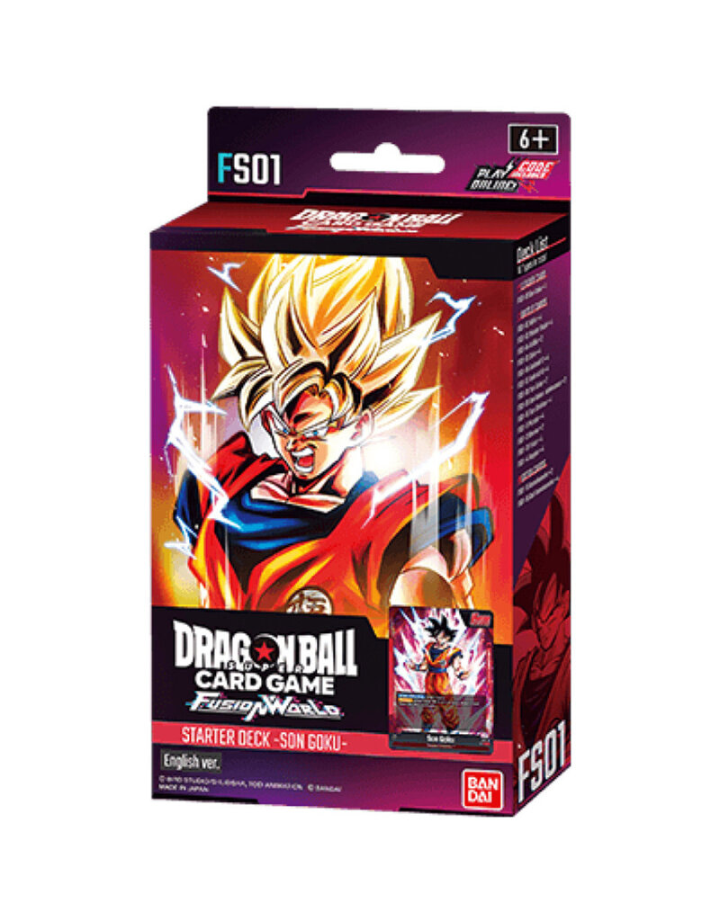 Bandai Namco Dragon Ball Super Fusion World TCG: Son Goku Starter Deck