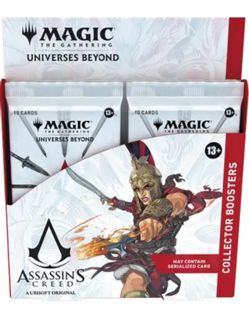 Wizards of the Coast MTG Universes Beyond: Assassin's Creed Collector's Booster Display Box