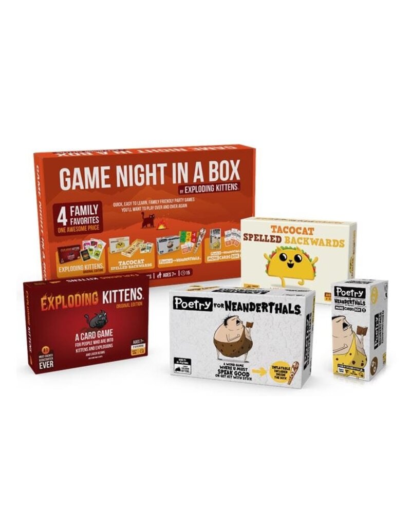 Exploding Kittens Exploding Kittens Game Night Bundle 2