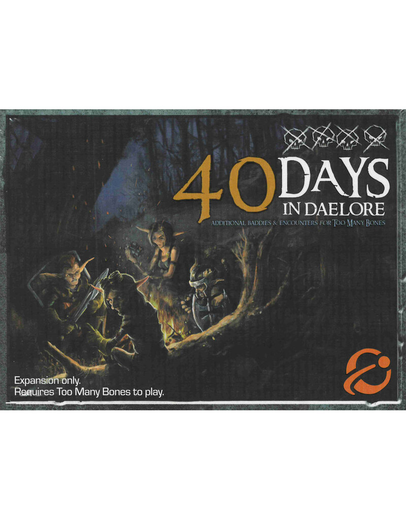 Chip Theory Games Too Many Bones - 40 Days In Daelore Expansion