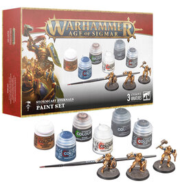 Games Workshop Age of Sigmar: Stormcast Eternals Paint Set - Warhammer AOS