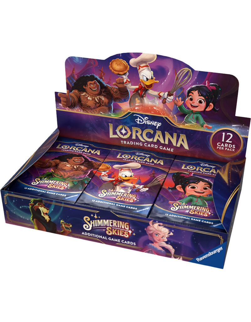 Ravensburger Disney Lorcana TCG - Shimmering Skies Booster Display Box (24)