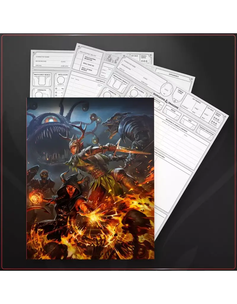 Wizards of the Coast D&D 5E: Character Sheets 2024