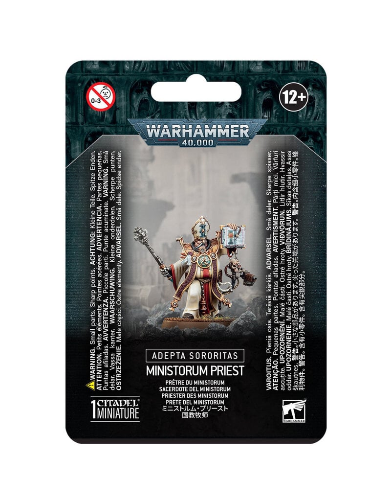 Games Workshop Warhammer 40K: Adepta Sororitas - Ministorium Priest - Warhammer 40K