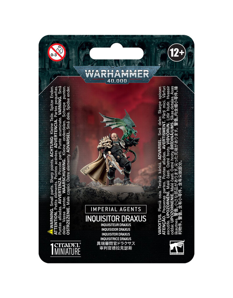 Games Workshop Imperial Agents: Inquisitor Draxus - Warhammer 40K: Imperial Agents