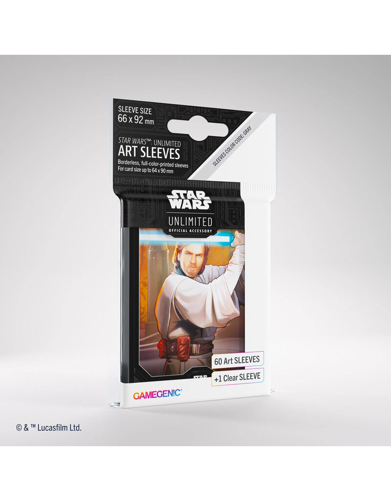 Fantasy Flight Games Star Wars Unlimited TCG:  Twilight of the Republic Art Sleeves - Obi-Wan Kenobi
