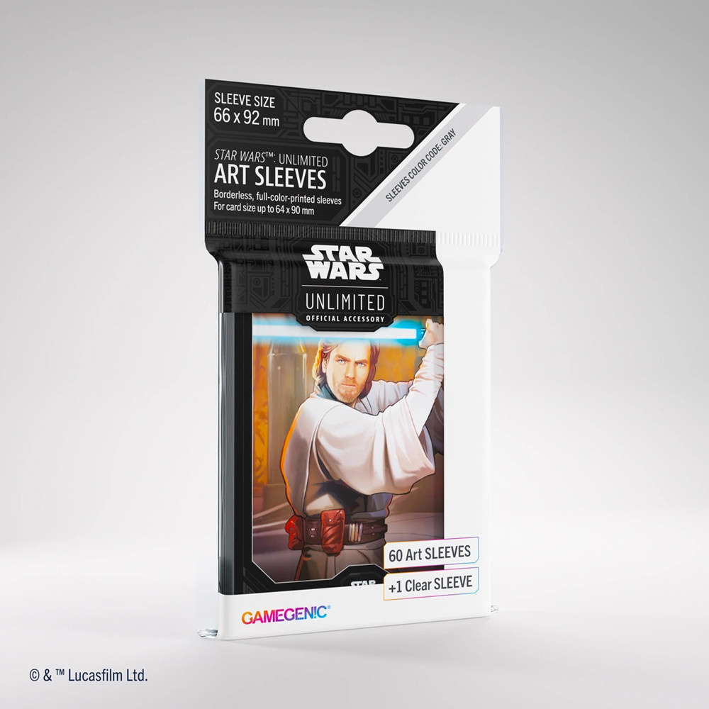 star wars unlimited card sleeves Gamegenic: Star Wars Unlimited Art Sleeves (Rey) main image 0