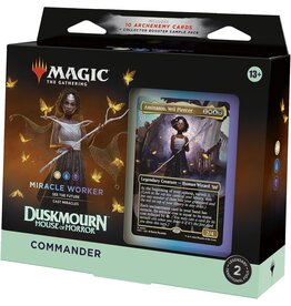 Wizards of the Coast MTG: Duskmourn HoH Commander Deck - Miracle Worker
