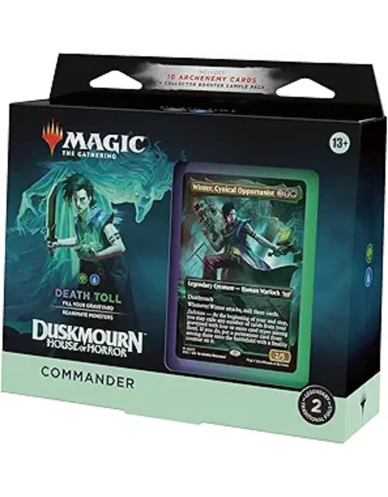 Wizards of the Coast MTG: Duskmourn HoH Commander Deck - Death Toll