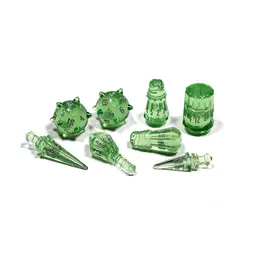 Tabletop Tycoon Polyhero Warrior 8 Dice Set - Wraith Knight