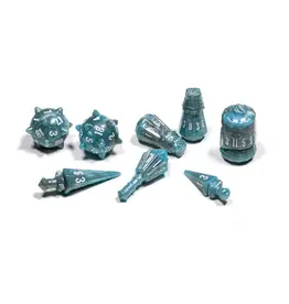 Tabletop Tycoon Polyhero Warrior 8 Dice Set - Stalwart Storm