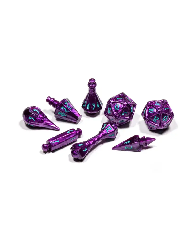 Tabletop Tycoon Polyhero Wizard 8 Dice Set - Wizardstone