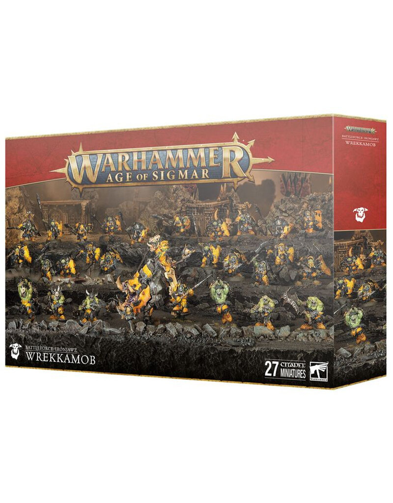 Games Workshop Warhammer AOS: Ironjawz - Wrekkamob