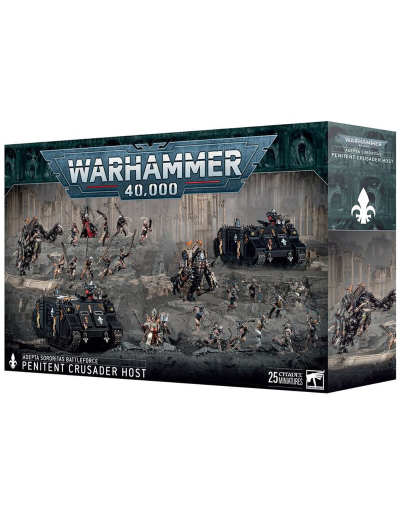 Games Workshop Warhammer 40K Adepta Sororitas: Penitent Crusader Host