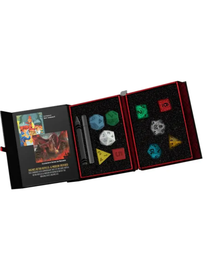 Ultra Pro Dungeons & Dragons RPG: 50th Anniversary Dice Retro Replica and Modern Inspired Set