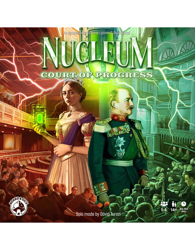 Board & Dice Nucleum Court of Progress Expansion