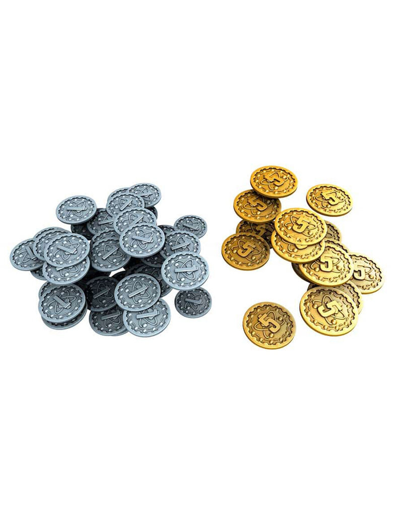 Board & Dice Nucleum Metal Coins