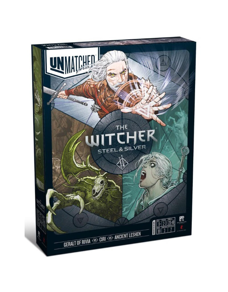 Restoration Games Unmatched - The Witcher: Steel and Silver
