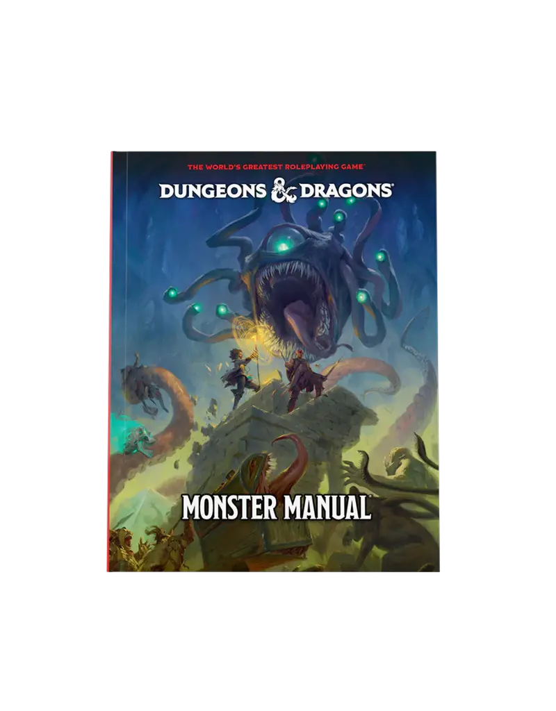 Wizards of the Coast D&D 5E: Monster Manual Hard Cover 2024