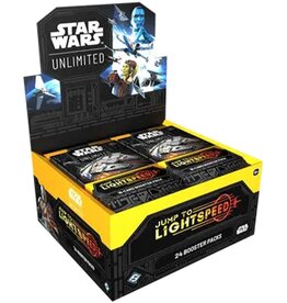Fantasy Flight Games Star Wars Unlimited TCG:  Jump to Lightspeed Booster Display Box