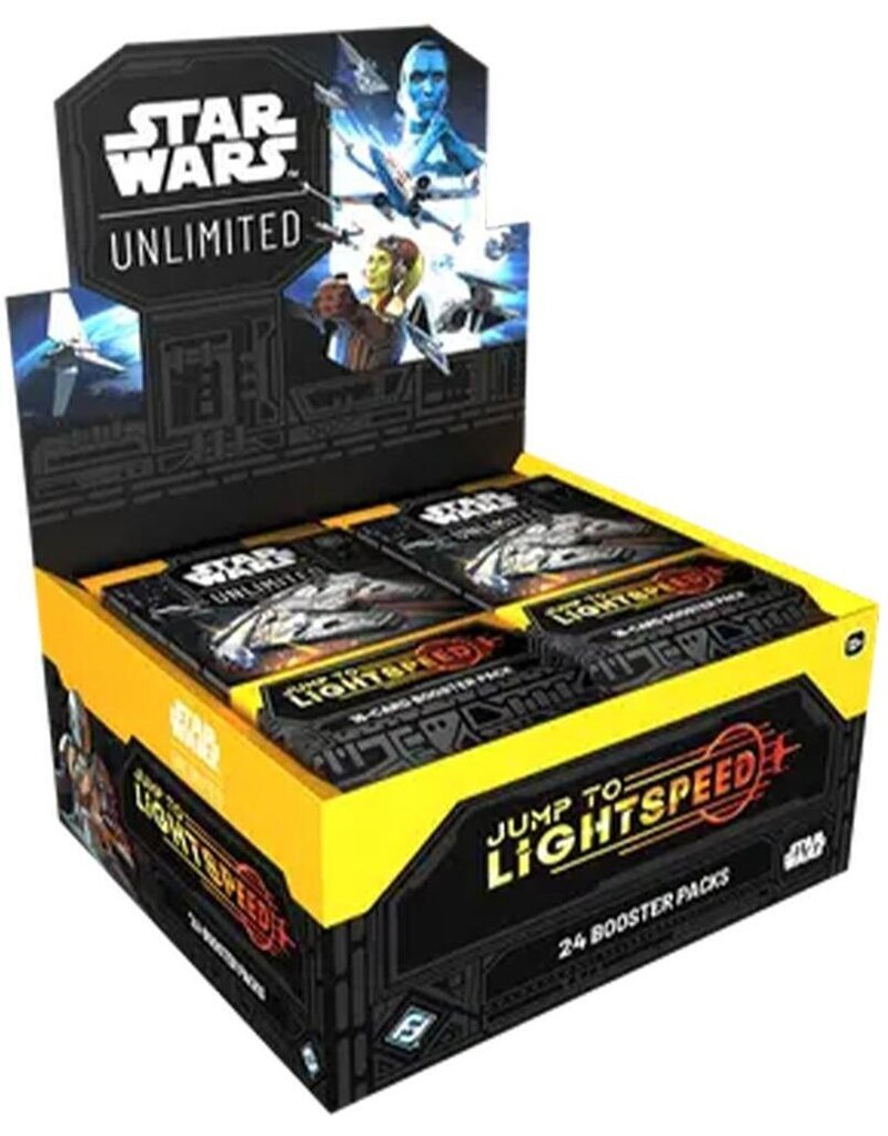 Fantasy Flight Games Star Wars Unlimited TCG:  Jump to Lightspeed Booster Display Box