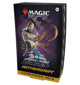 Wizards of the Coast MTG: Aetherdrift Eternal Might Commander Deck