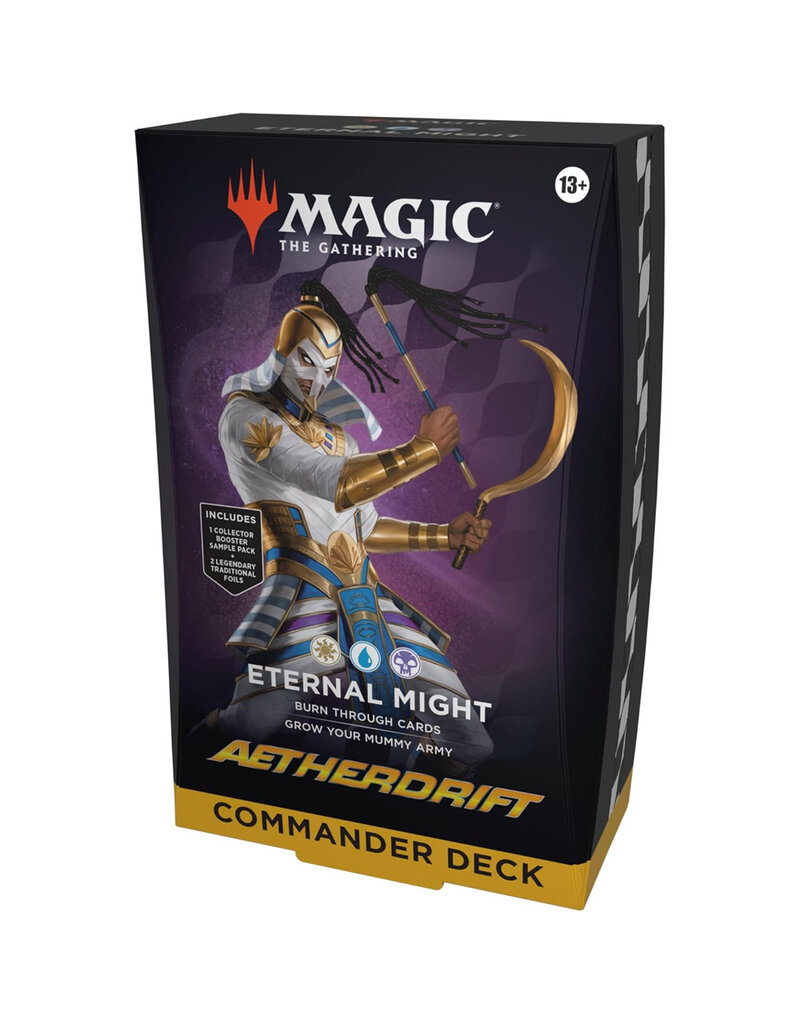Wizards of the Coast MTG: Aetherdrift Eternal Might Commander Deck