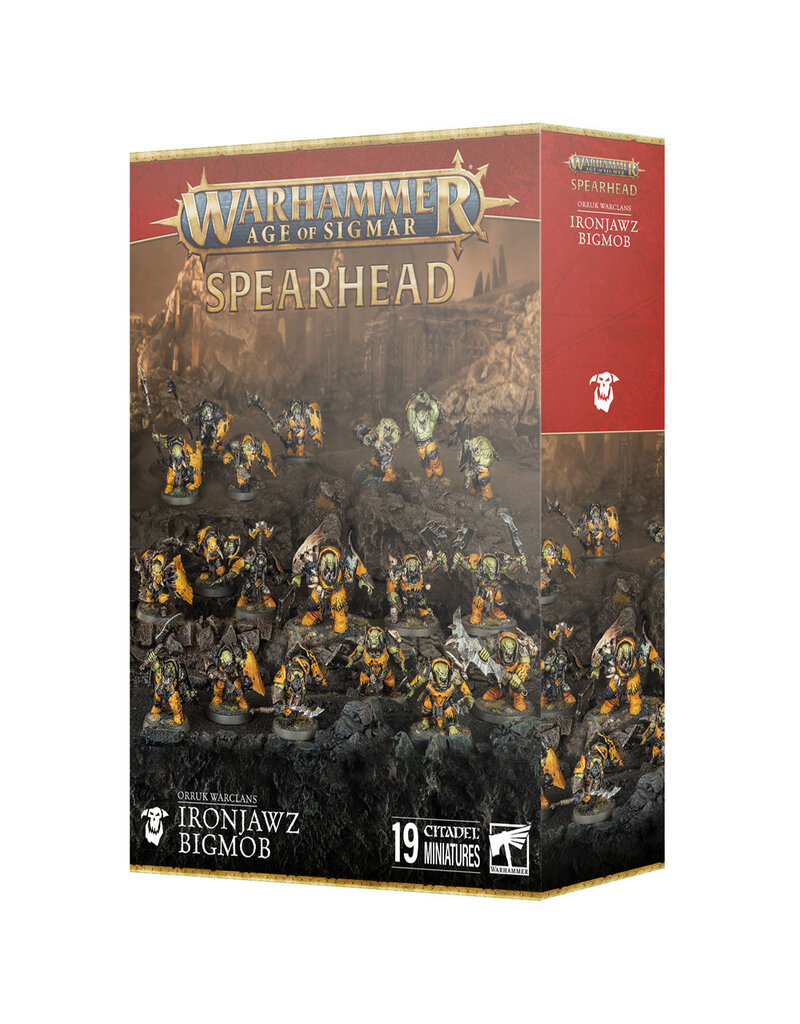 Warhammer AOS: Orruk Warclans - Ironjawz Bigmob