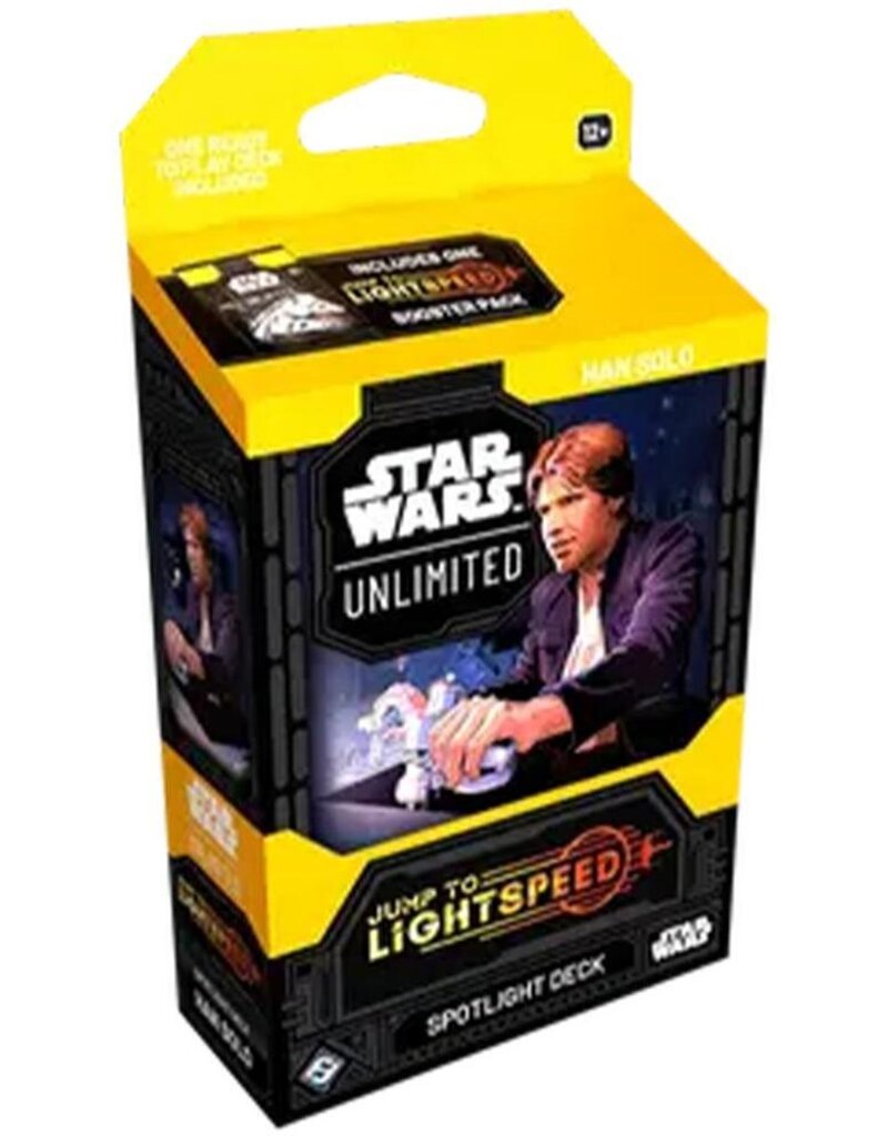 Fantasy Flight Games Han Solo Spotlight Deck - Star Wars Unlimited: Jump to Lightspeed