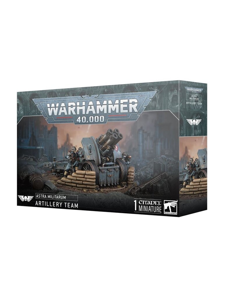 Games Workshop Krieg Artillery Team- Warhammer 40K: Astra Militarum