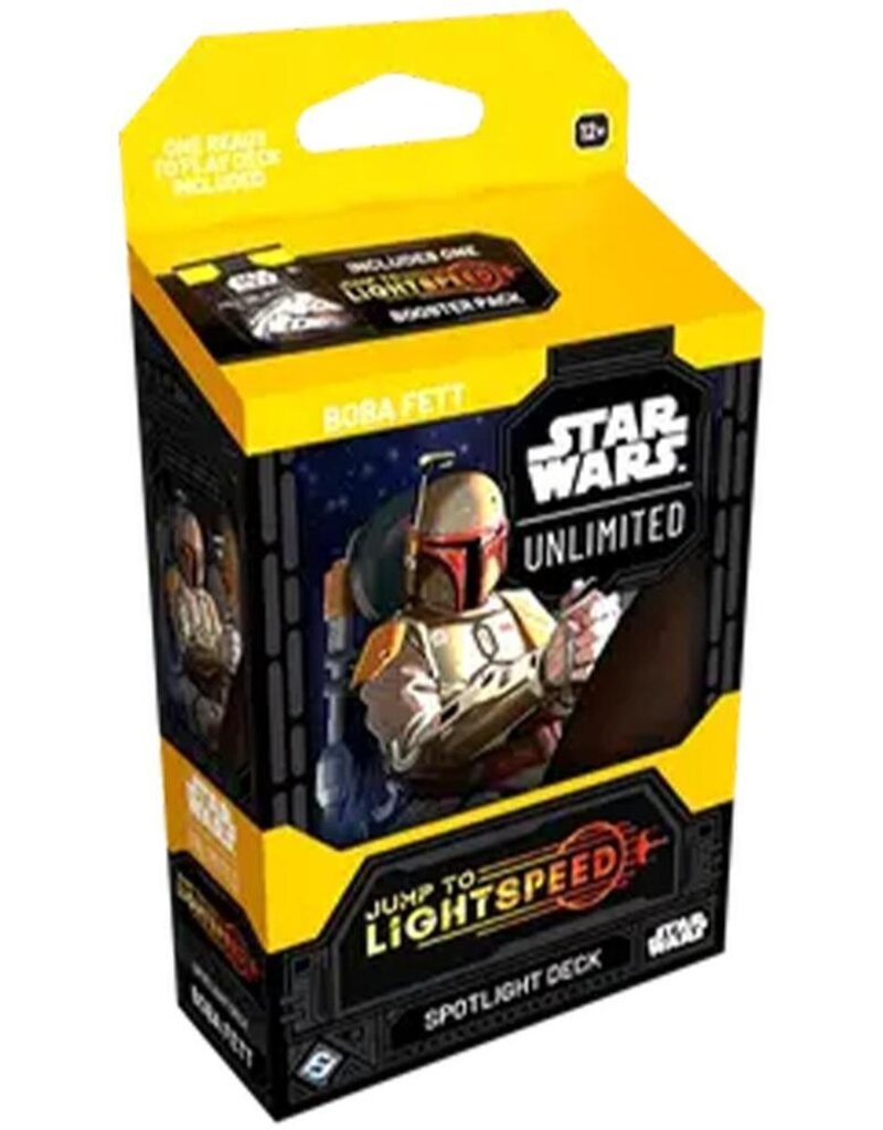 Fantasy Flight Games Boba Fett Spotlight Deck - Star Wars Unlimited: Jump to Lightspeed