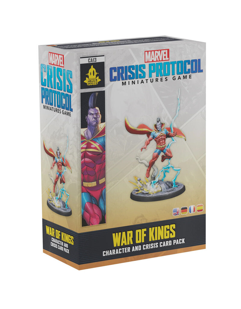 Atomic Mass Games Marvel: Crisis Protocol – War of Kings Character and Crisis Card Pack