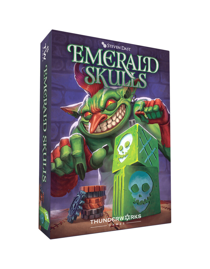 Rawstone Emerald Skulls