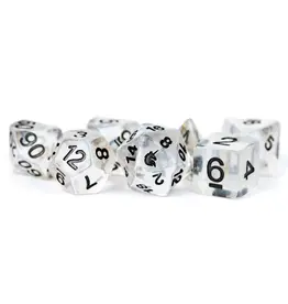 Metallic Dice Games Metallic Dice Games 7-Set Unicorn Dice - Ice
