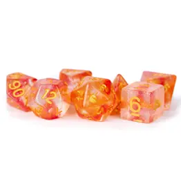 Metallic Dice Games Metallic Dice Games 7-Set Unicorn Dice - Mystic Embers
