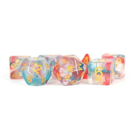 Metallic Dice Games Metallic Dice Games 7-Set Unicorn Dice - Astral Swell