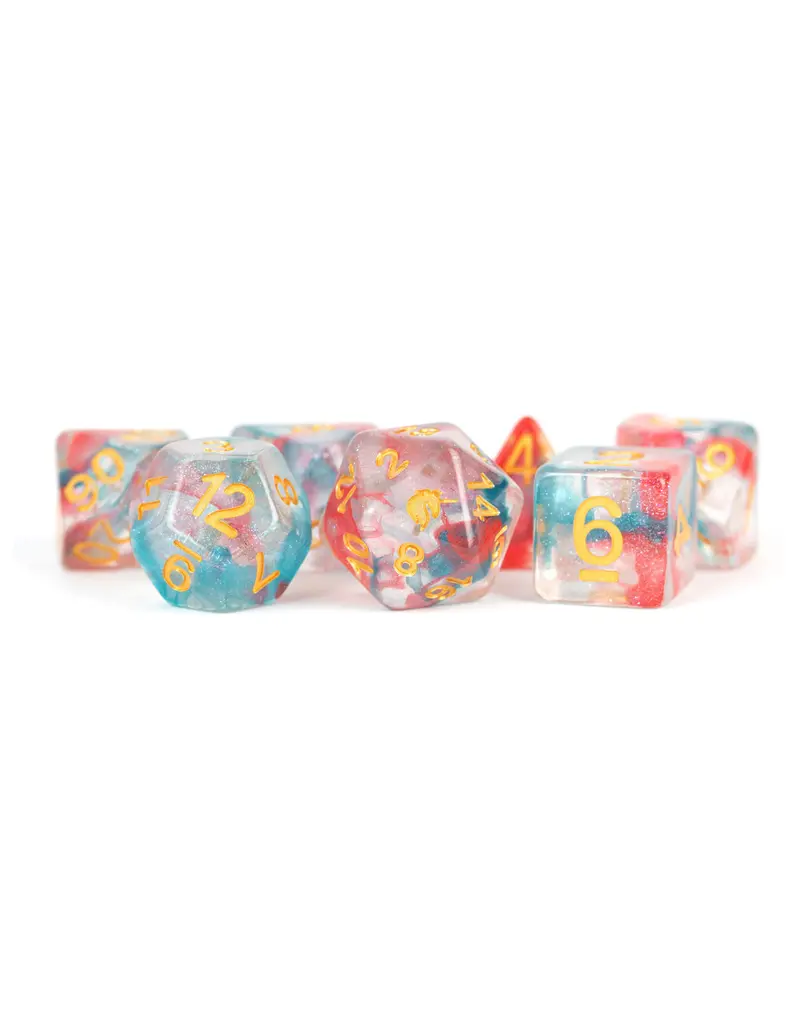 Metallic Dice Games Metallic Dice Games 7-Set Unicorn Dice - Astral Swell