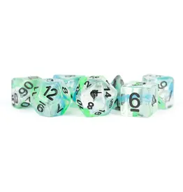 Metallic Dice Games Metallic Dice Games 7-Set Unicorn Dice - Sea Kelp