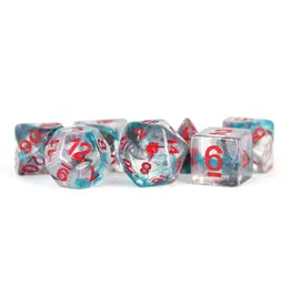 Metallic Dice Games Metallic Dice Games 7-Set Unicorn Dice - Battle Wounds
