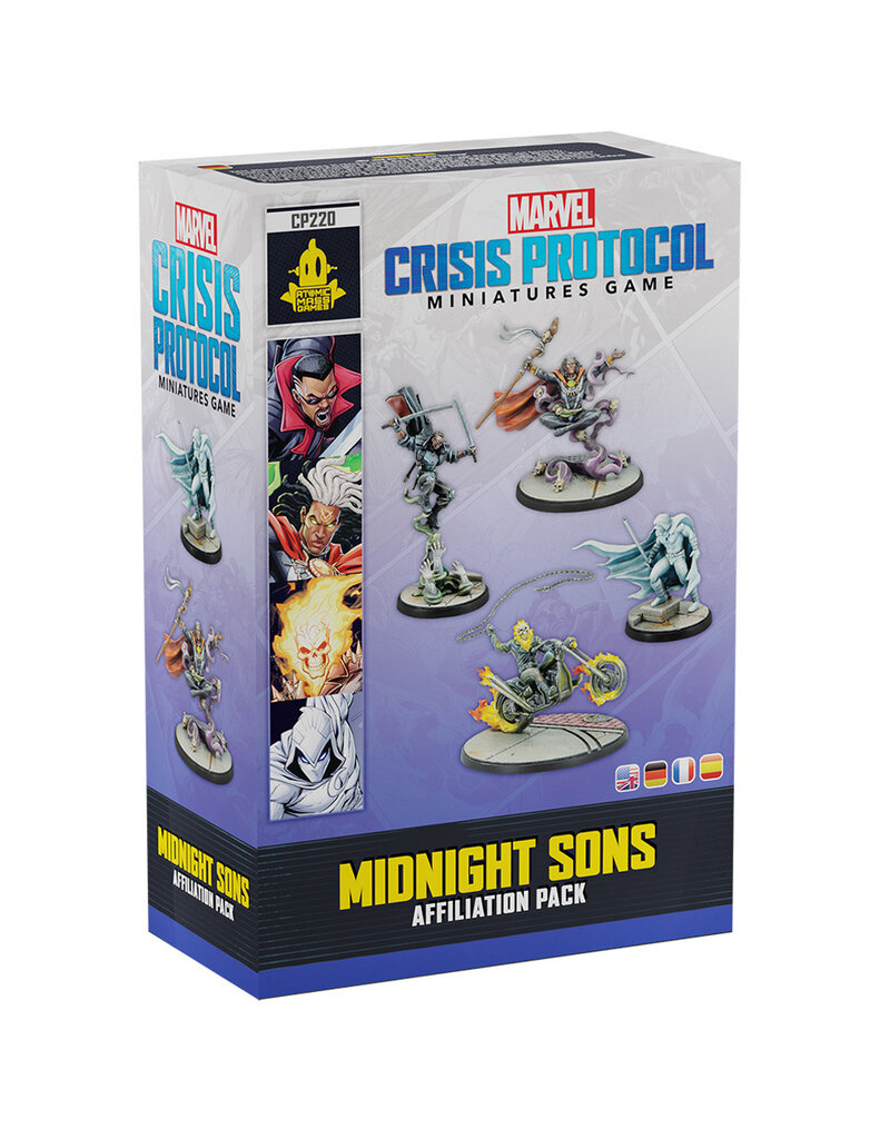Fantasy Flight Games Marvel: Crisis Protocol - Midnight Sons Affiliation Pack