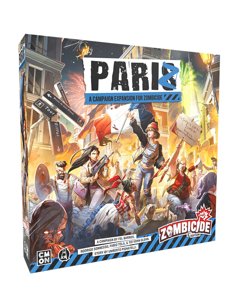 CMON Zombicide 2nd Edition: PariZ Expansion
