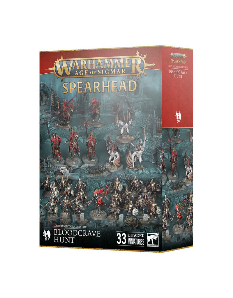 Games Workshop Spearhead: Bloodcrave hunt - Warhammer AOS: Soulblight Gravelords