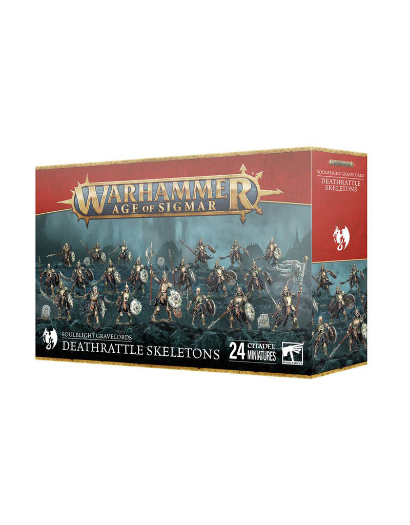 Games Workshop Deathrattle Skeletons - Warhammer AOS: Soulblight Gravelords