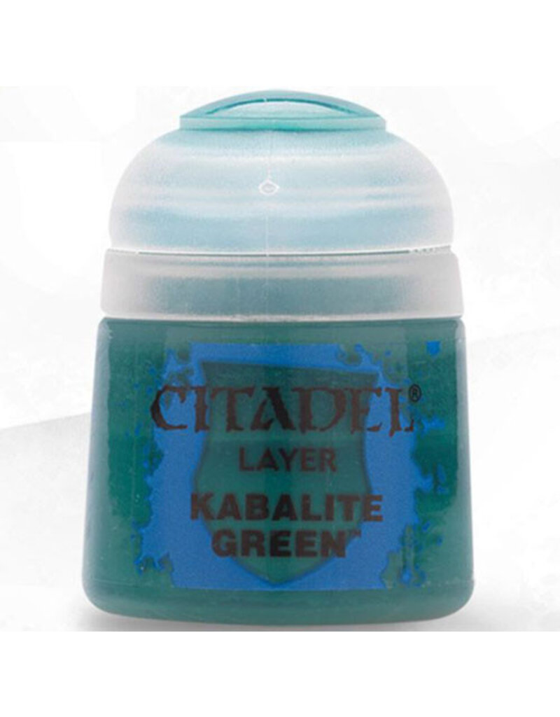Games Workshop Citadel Kabalite Green Layer Paint