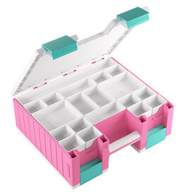 Gamegenic Game Castle - Pink/White/Teal