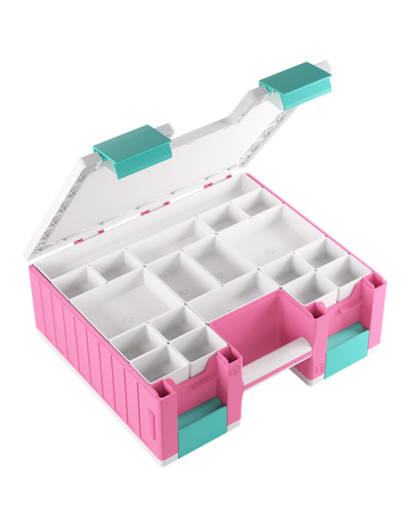 Gamegenic Game Castle - Pink/White/Teal