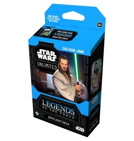 Fantasy Flight Games Star Wars: Unlimited - Legends of the Force: Spotlight Deck - Qui-Gon Jinn