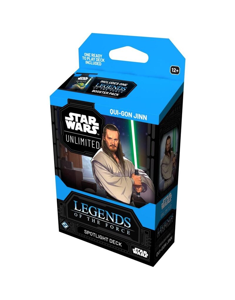 Fantasy Flight Games Star Wars: Unlimited - Legends of the Force: Spotlight Deck - Qui-Gon Jinn (Preorder)