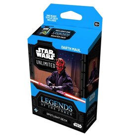 Fantasy Flight Games Star Wars: Unlimited - Legends of the Force: Spotlight Deck - Darth Maul