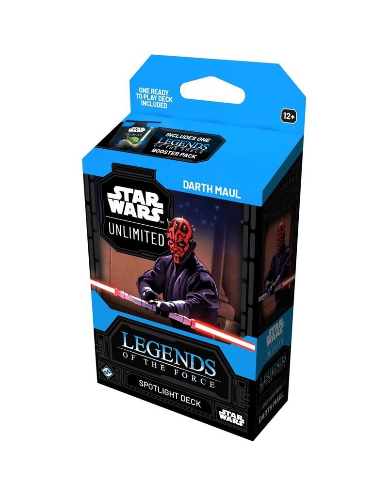 Fantasy Flight Games Star Wars: Unlimited - Legends of the Force: Spotlight Deck - Darth Maul (Preorder)